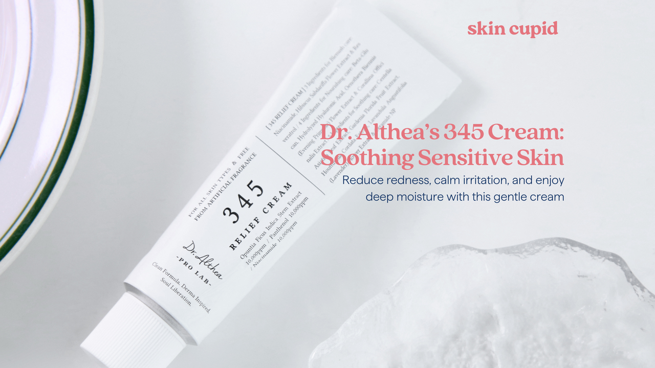 Reduce redness, calm irritation, and enjoy deep moisture with Dr. ALTHEA's 345 Cream