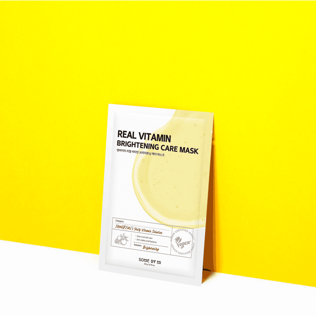 Real Vitamin Brightening Care Mask (1pcs)