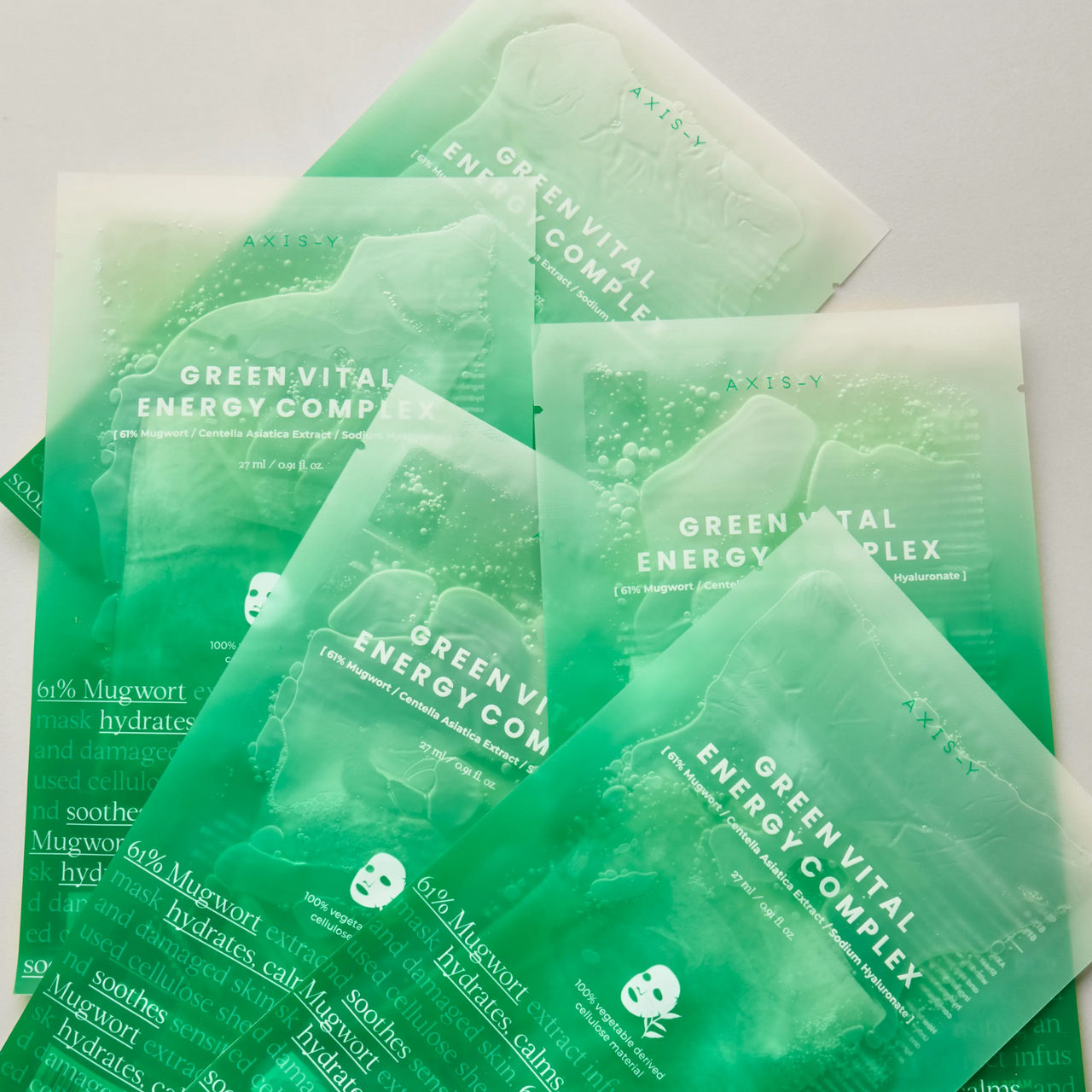 Mugwort Green Vital Energy Complex Sheet Mask (1pcs)