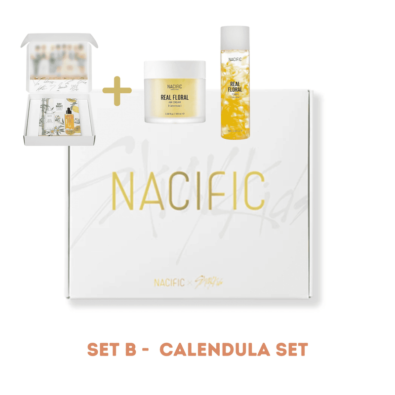 NACIFIC X STRAY KIDS Collaboration Box (Limited Edition -Set B Calendula Set) - Skin Cupid