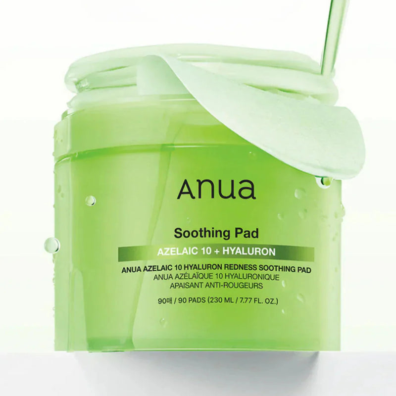 ANUA Azelaic 10 Hyaluron Redness Soothing Pad (90 pads) TEXTURE1