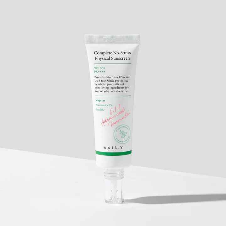 AXIS-Y Complete No-Stress Physical Sunscreen SPF50+ PA++++ (50ml)