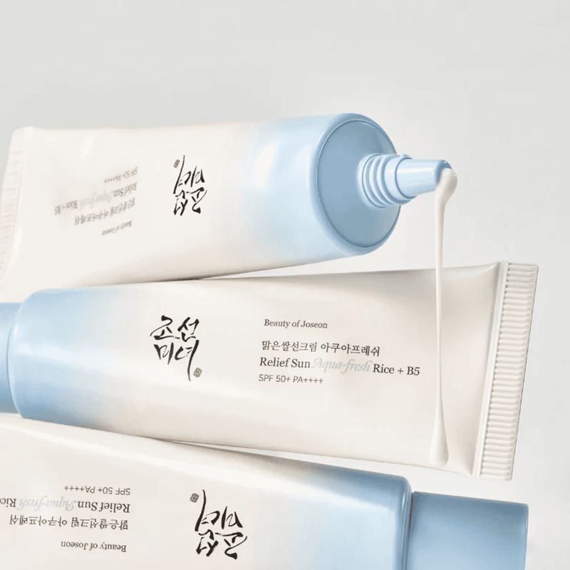 Beauty of Joseon Relief Sun Aqua Fresh: Rice + B5 SPF50+ PA++++ (50ml) CONCEPT SHOT