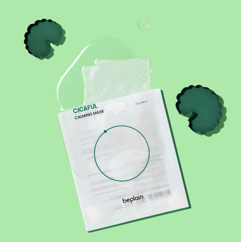 Beplain Cicaful Calming Mask (1pc) INGREDIENTS