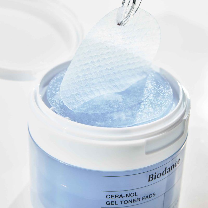 BIODANCE Cera-nol Gel Toner Pads Texture