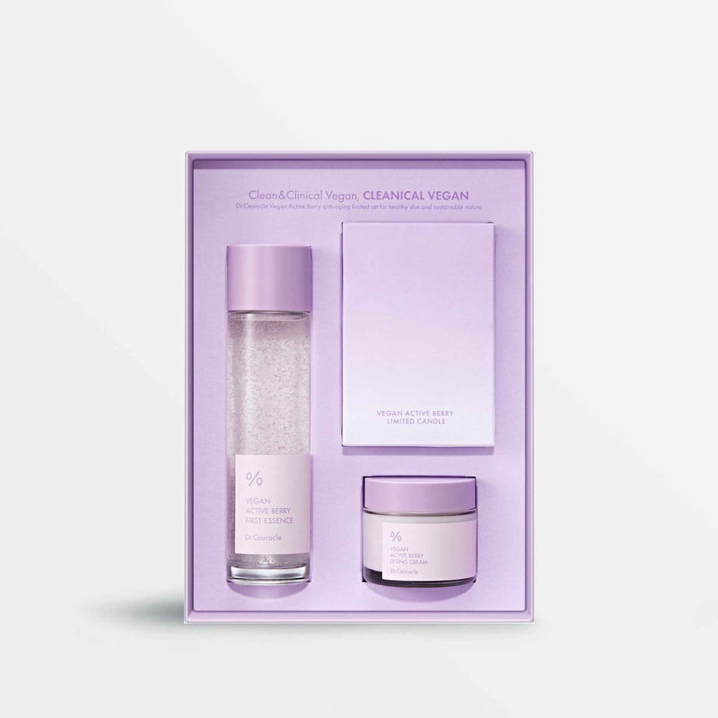 DR CEURACLE Vegan Active Berry Limited Edition Set (4 Items)