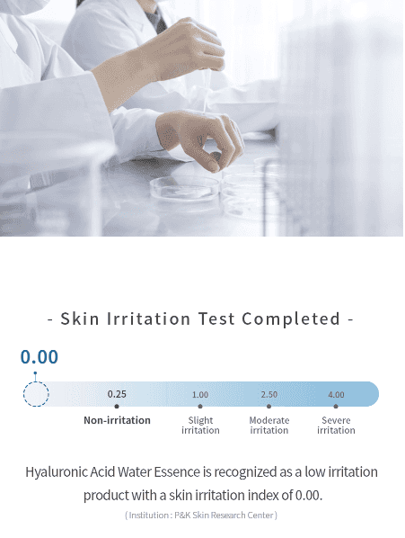 ISNTREE Hyaluronic Acid Water Essence (50ml) Irritation Test