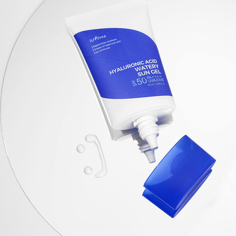 ISNTREE Hyaluronic Acid Watery Sun Gel SPF50+ PA++++ (50ml) Texture