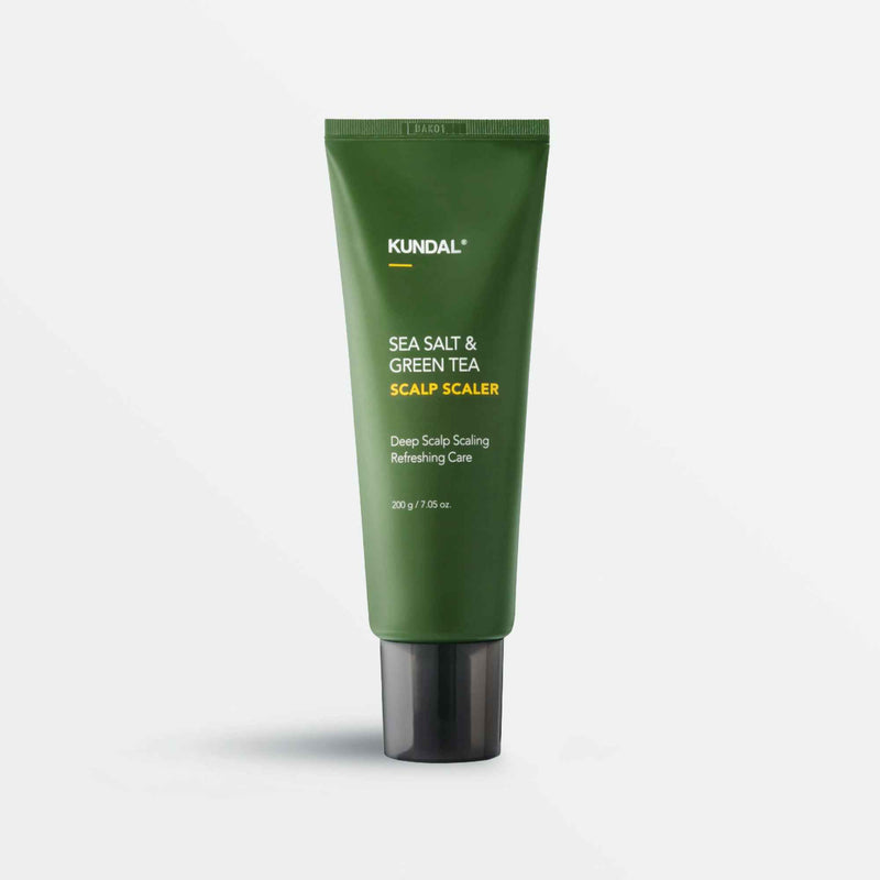 KUNDAL Sea Salt & Green Tea Scalp Scaler (200g)