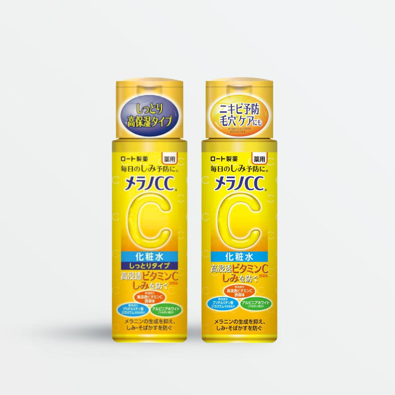 ROHTO MENTHOLATUM Melano CC Vitamin C Lotion - 2 Types (170ml)