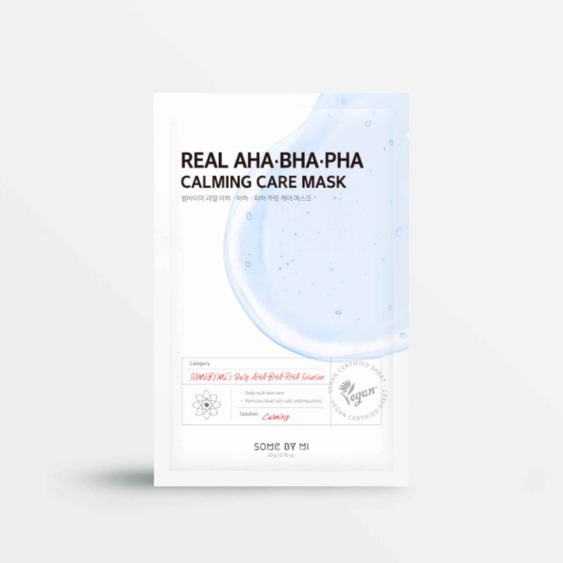 SOME BY MI Real AHA BHA PHA Calming Care Mask (1pc)