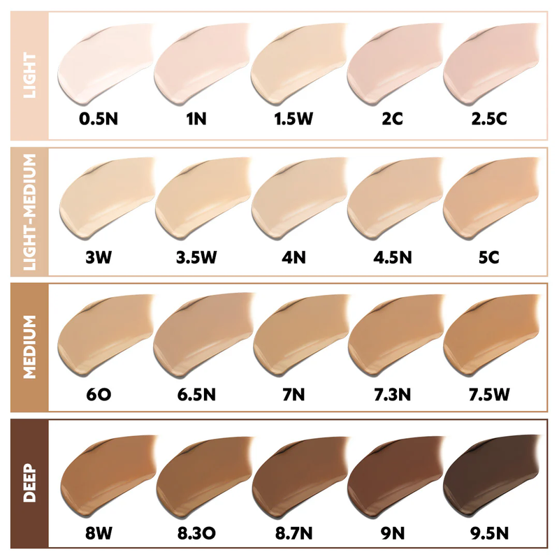 TIR TIR Glide & Hide Blurring Concealer (8g) Skin Cupid COLOUR SWATCH