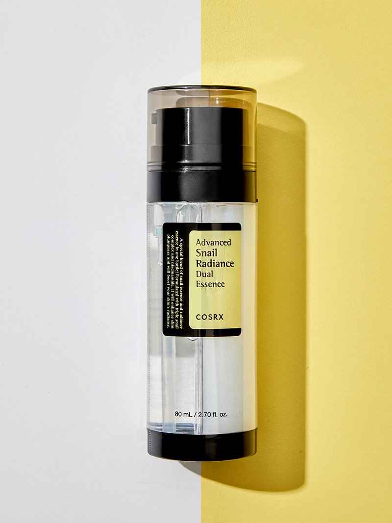 COSRX Advanced Snail Radiance Dual Essence Packaging