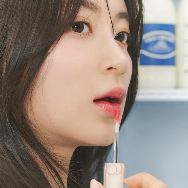 ROM&ND Dewyful Water Tint Milk Grocery Series - 3 Colours (5g)- cotton melba 09 on model