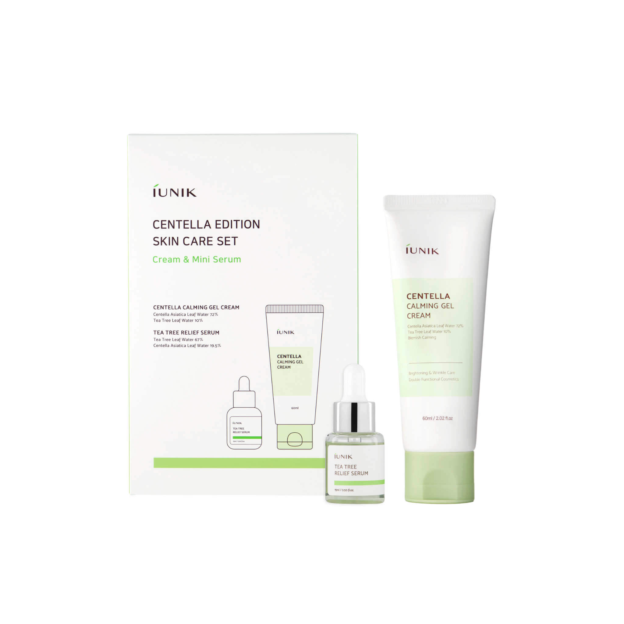 IUNIK Centella Edition Skincare Set (2 Items)
