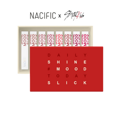 NACIFIC X STRAY KIDS Shine Mood Slick Lip Tint Set + 8 Photocards