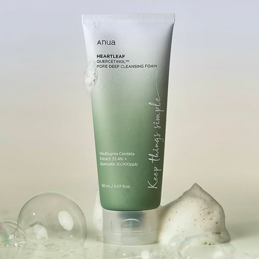 ANUA Heartleaf Quercetinol Deep Cleansing Foam (150ml) texture