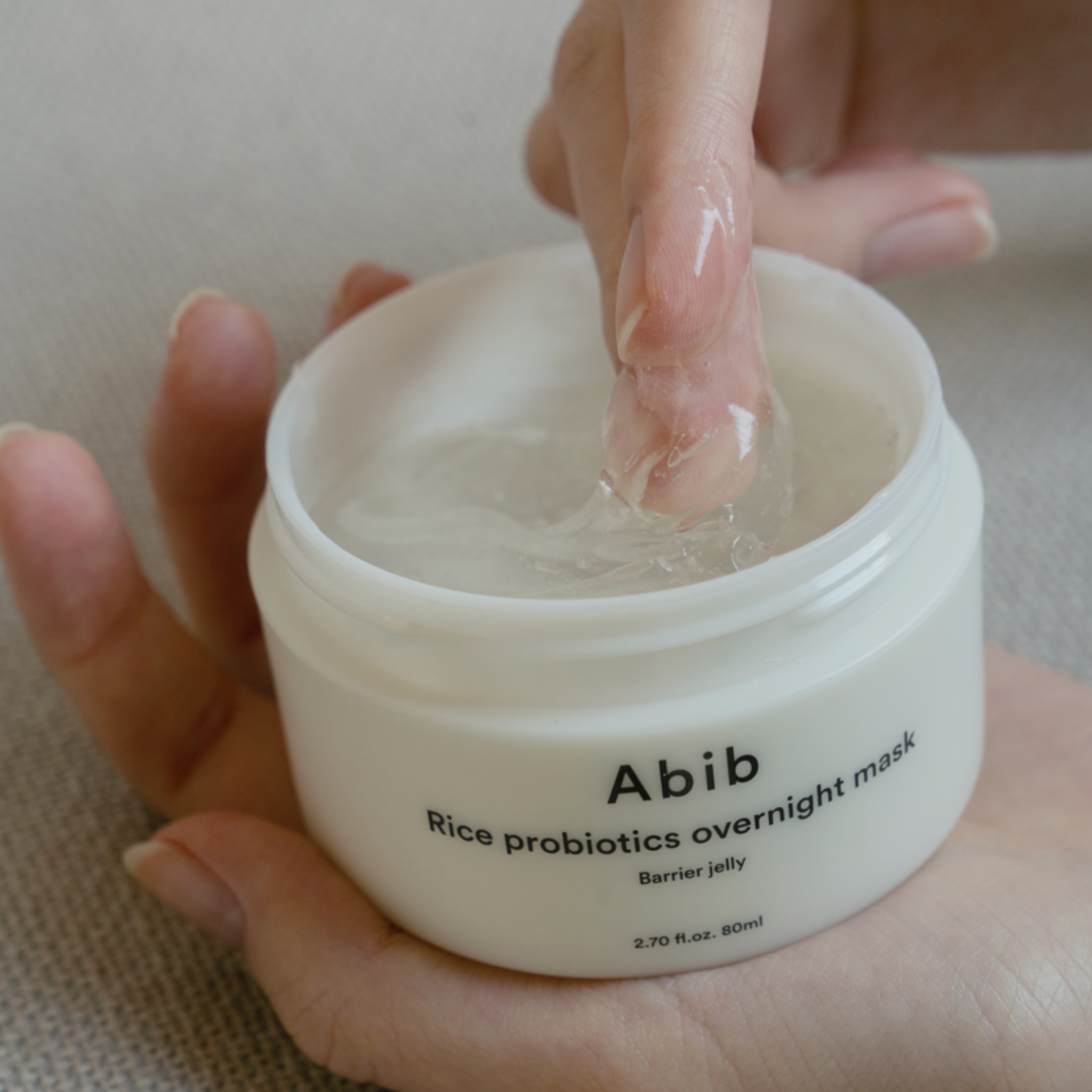 ABIB Rice Probiotics Overnight Mask Barrier Jelly (80ml) sleeping mask