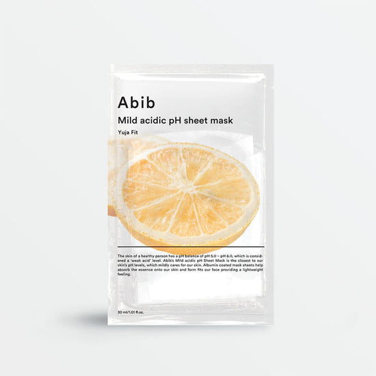 ABIB Mild Acidic pH Sheet Mask Yuja Fit (1pcs)