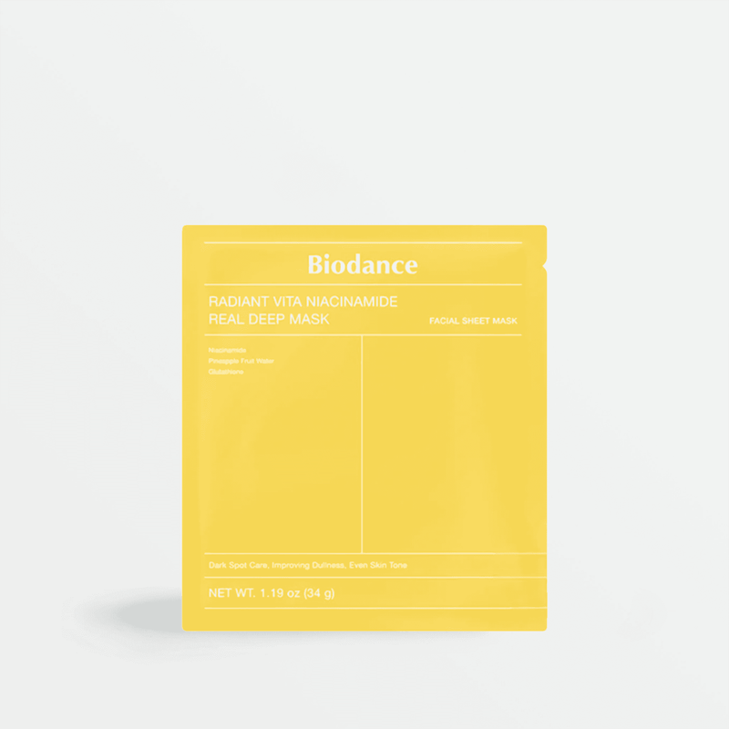 BIODANCE Radiant Vita Niacinamide Real Deep Mask 