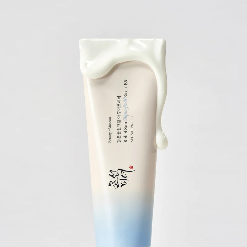 Beauty of Joseon Relief Sun Aqua Fresh: Rice + B5 SPF50+ PA++++ (50ml) TEXTURE