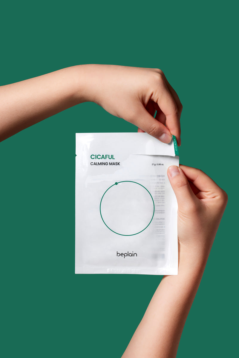 Beplain Cicaful Calming Mask (1pc) APPLICATION