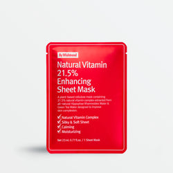 BY WISHTREND Natural Vitamin 21.5 Enhancing Sheet Mask (23ml)
