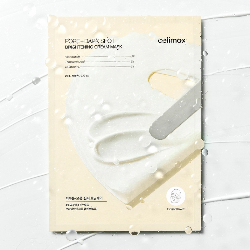 CELIMAX Pore+Dark Spot Brightening Cream Mask (4ea) THUMBNAIL