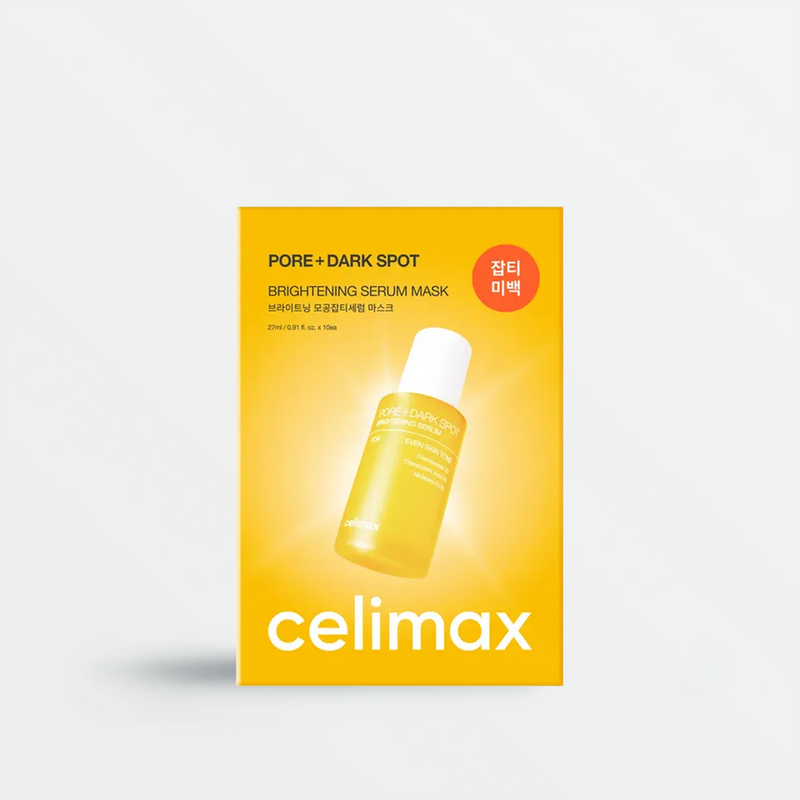 CELIMAX Pore+Dark Spot Brightening Serum Mask (10ea) Skin Cupid
