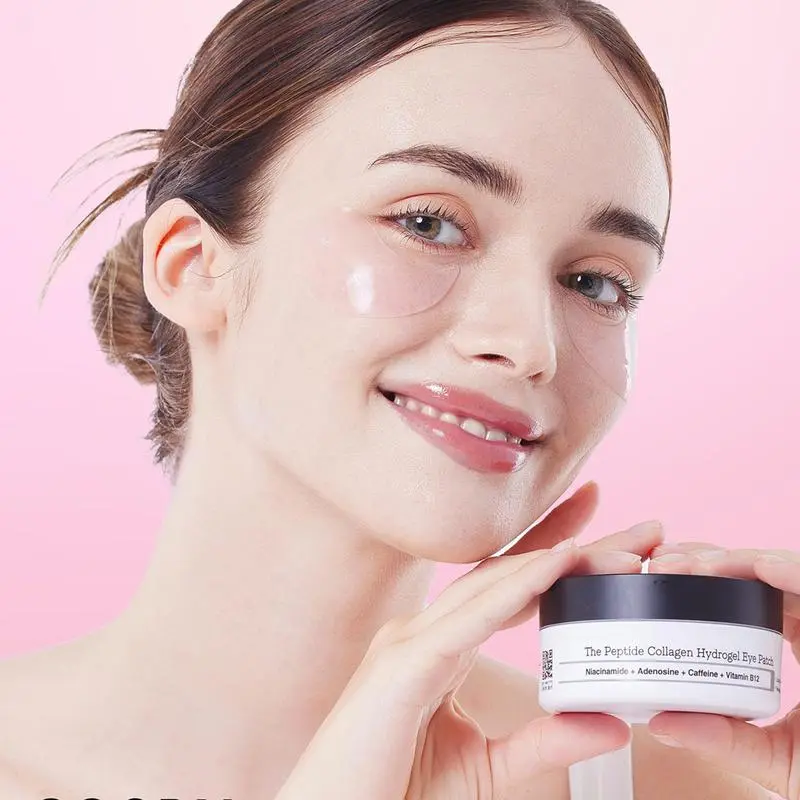 COSRX The Peptide Collagen Hydrogel Eye Patch (60 patches) Skin Cupid MODEL