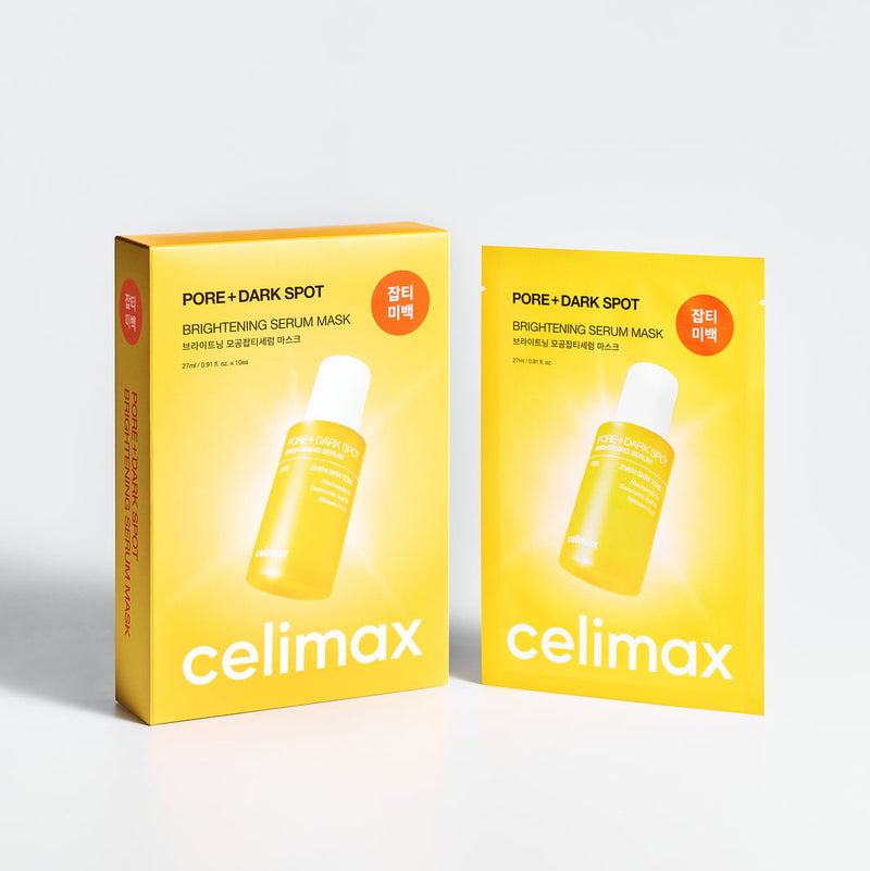 Celimax Pore+Dark Spot Brightening Serum Mask (10ea) MASK PACK