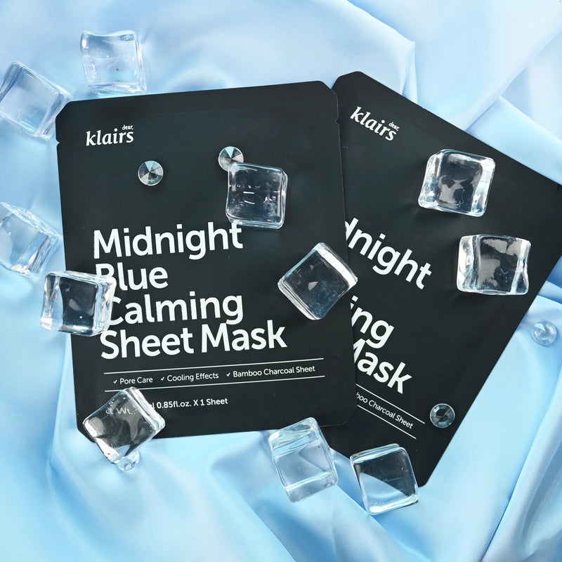 DEAR, KLAIRS Midnight Blue Calming Sheet Mask (25ml)