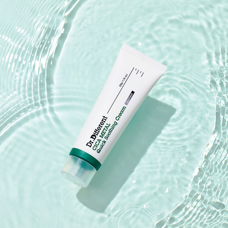 Dr.Different CICA Metal Quick Soothing Cream CONCEPT SHOT
