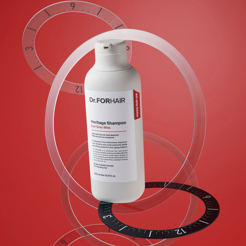 Dr For Hair Heritage Shampoo Earl Grey Bliss (500ml) STAGE SHOT