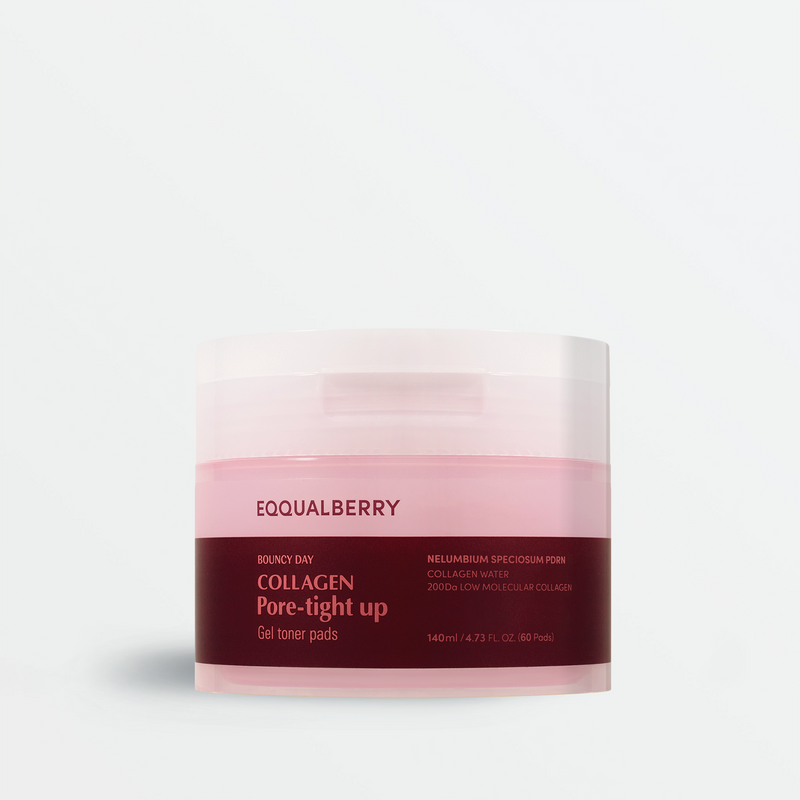 Eqqualberry Collagen Pore-Tight Up Gel Toner Pads (60pads)