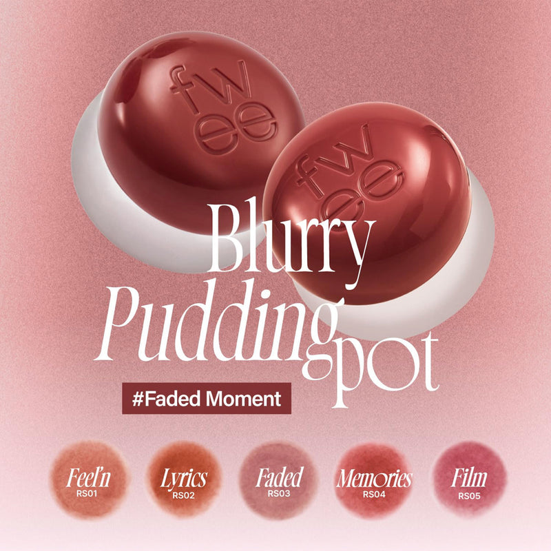 LIP&CHEEK BLURRY PUDDING POT Faded