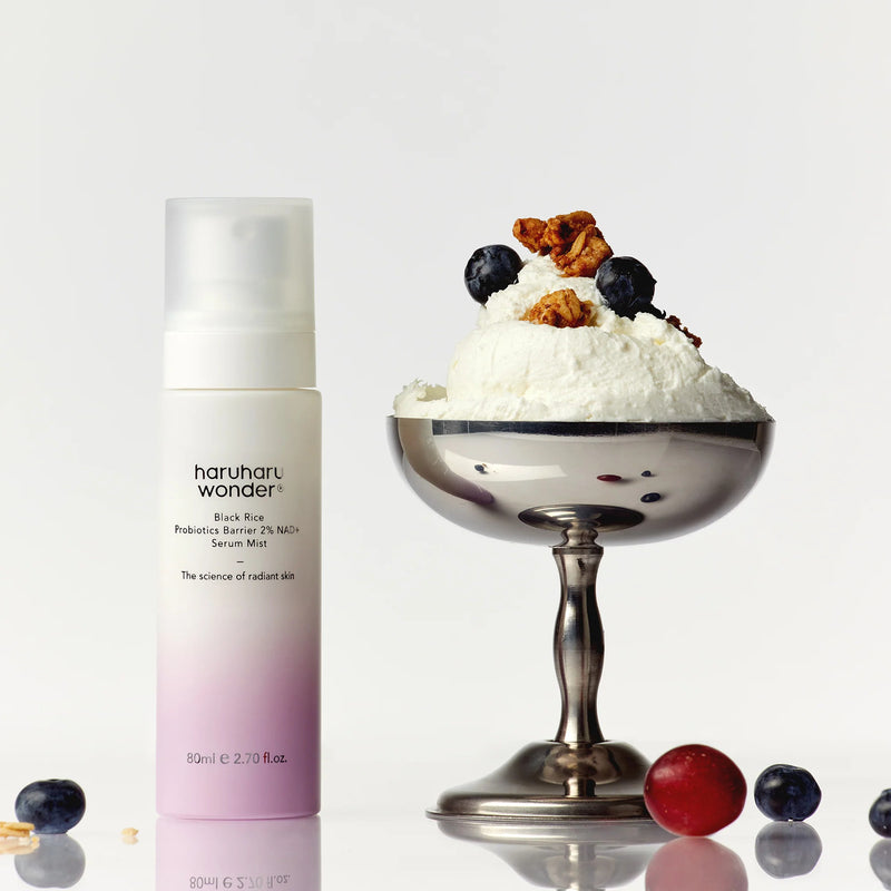 HARU HARU WONDER Black Rice Probiotics Barrier 2% NAD+ Serum Mist (80 ml) Skin Cupid STAGE SHOT