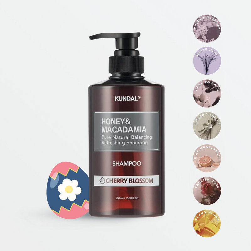 KUNDAL Honey & Macadamia Nature Shampoo - 7 Scents (500ml)