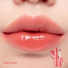 ROM&ND Juicy Lasting Tint (5 Colours) litchi coral swatch