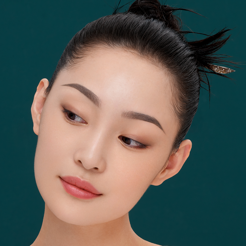 Luodai Floral Eyebrow Define Powder Pencil (Chisel Tip 1+1)