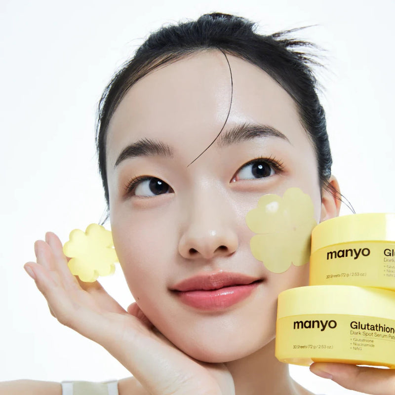 Manyo Glutathione 7 Dark Spot Serum Patch (30 pieces) Skin Cupid MODEL SHOT
