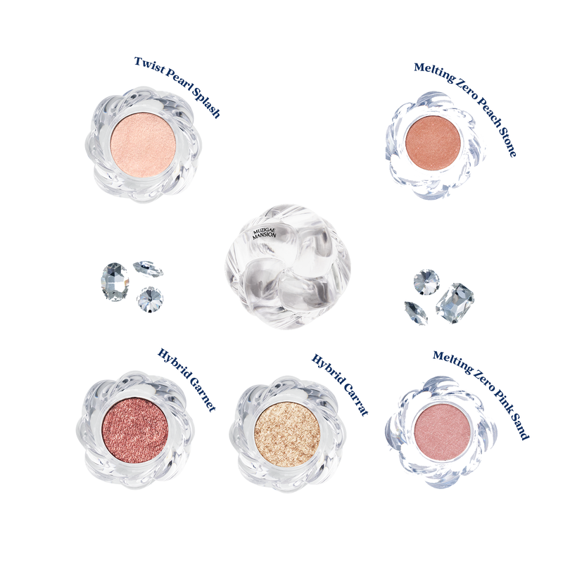 Muzigae Mansion One&Only Shadow COLOUR SWATCHES