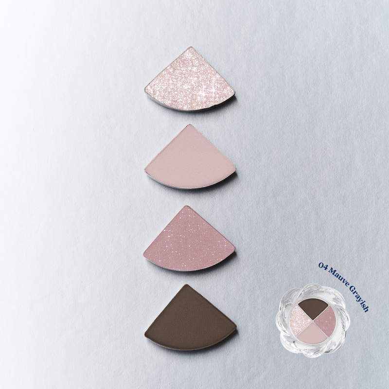 Muzigae Mansion Twist Pot Eye Palette 04 COLOUR SWATCHES