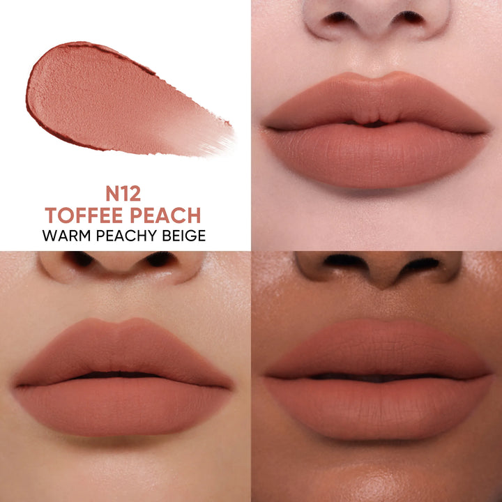 Judydoll Cushion Matte Lock Lip Cream - 8 Options Skin Cupid Shade N12 TEXTURE