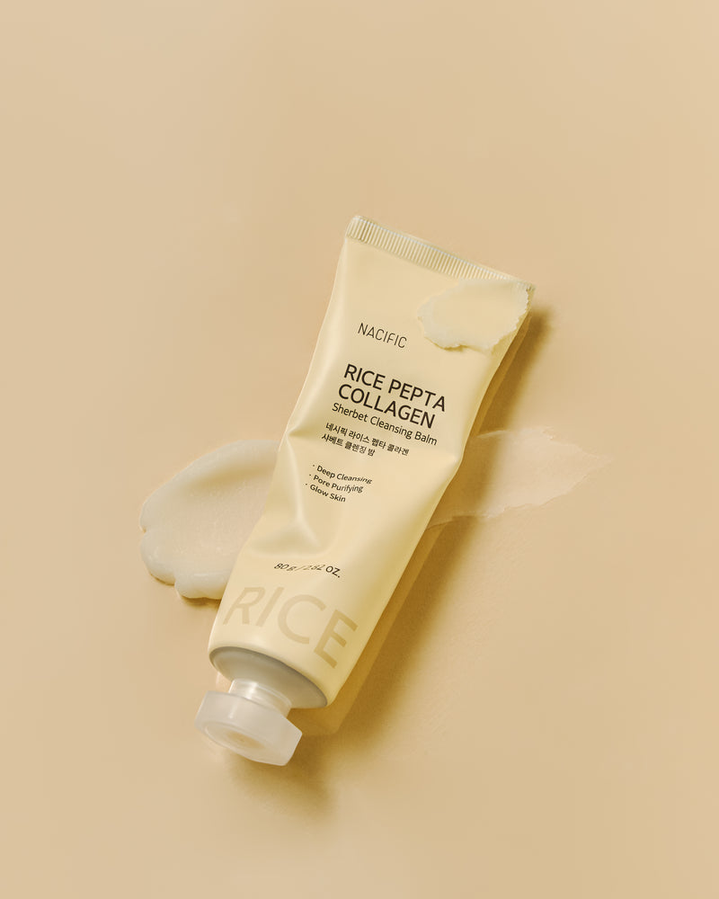 Nacific Rice Pepta Collagen Sherbet Cleansing Balm (80g) CLOSE UP