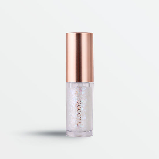 PEACH C Champagne Eye Glitter #01 Pure White