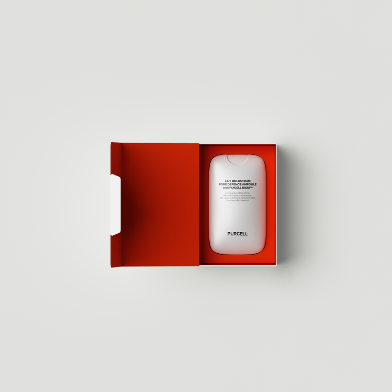 PURCELL 24/7 COLOSTRUM PORE DEFENCE AMPOULE (55ml) PACKAGING