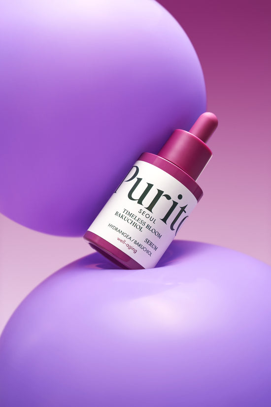 PURITO Bakuchiol Timeless Bloom Revitalising Serum (30ml) CONCEPT SHOT