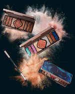 Floral Engraving Phoenix Makeup Palette - H02 Retro Brown
