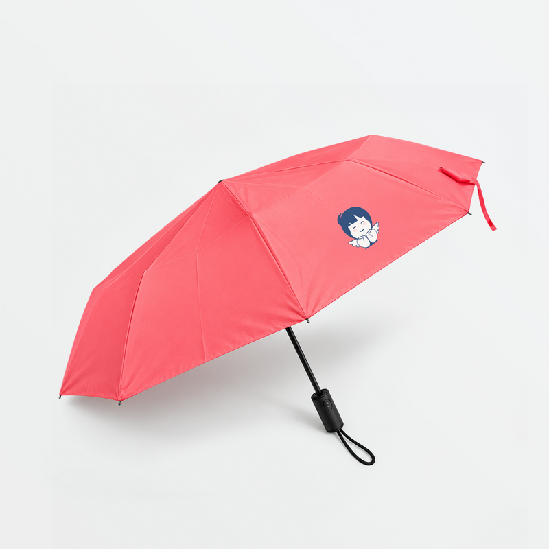 Skin Cupid Pink Automatic Umbrella
